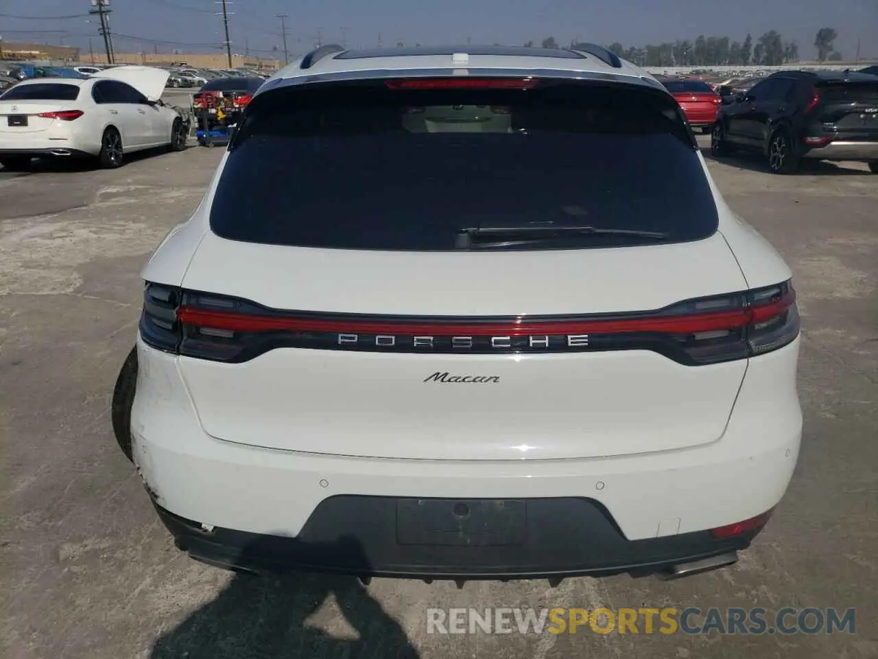 6 Photograph of a damaged car WP1AA2A59MLB13830 PORSCHE MACAN 2021