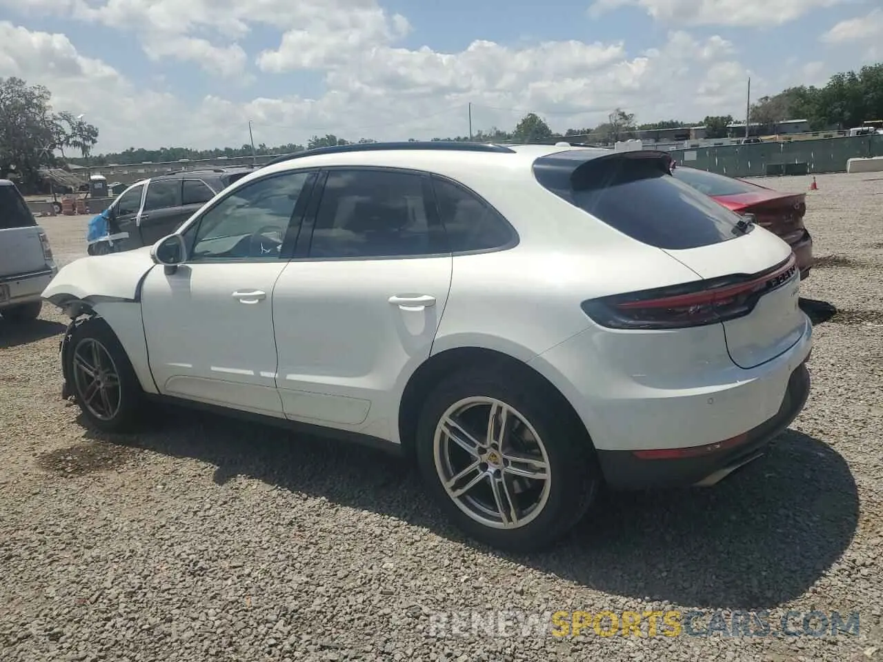 2 Photograph of a damaged car WP1AA2A5XMLB02805 PORSCHE MACAN 2021