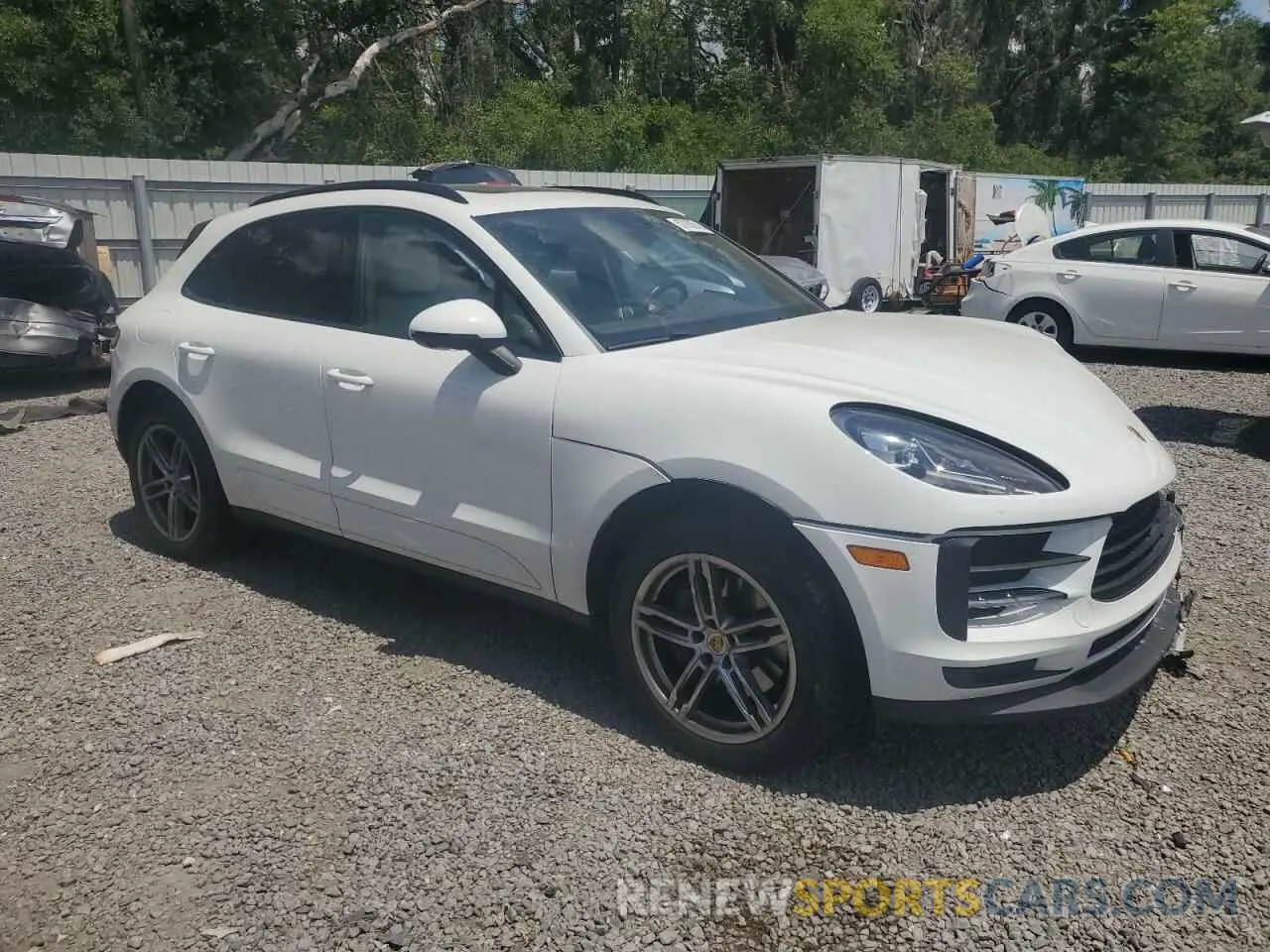 4 Photograph of a damaged car WP1AA2A5XMLB02805 PORSCHE MACAN 2021
