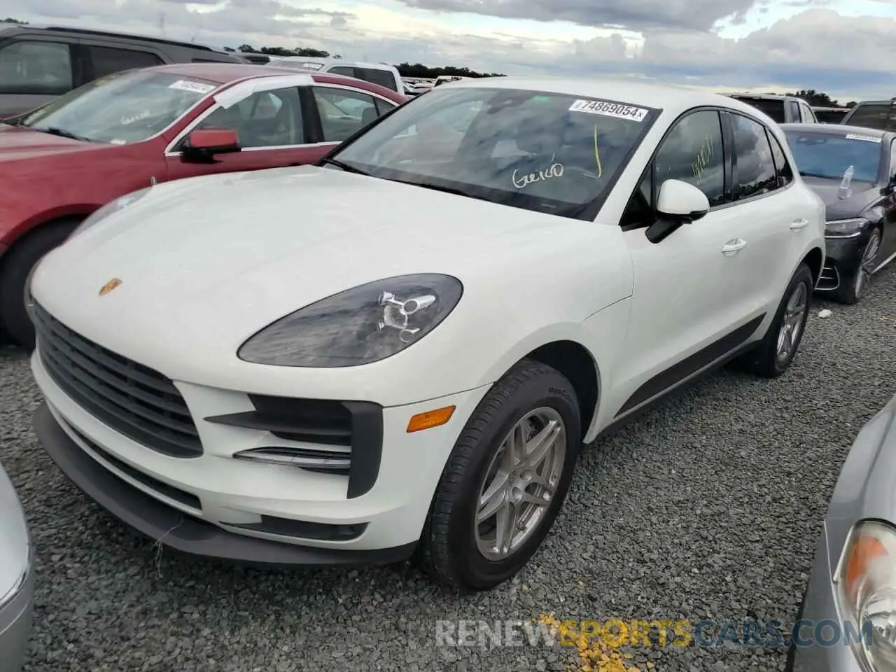 1 Photograph of a damaged car WP1AA2A5XMLB08944 PORSCHE MACAN 2021