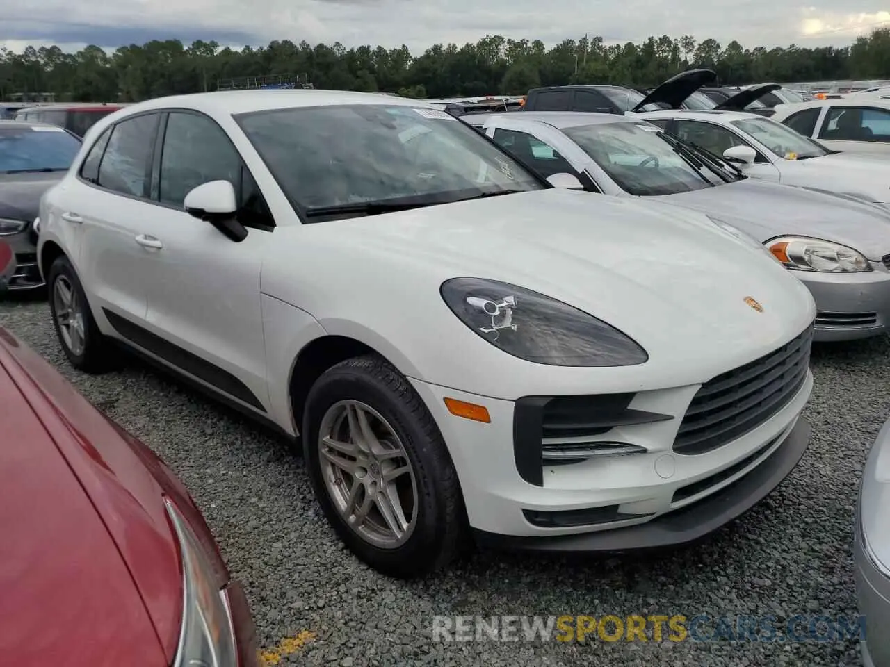 4 Photograph of a damaged car WP1AA2A5XMLB08944 PORSCHE MACAN 2021