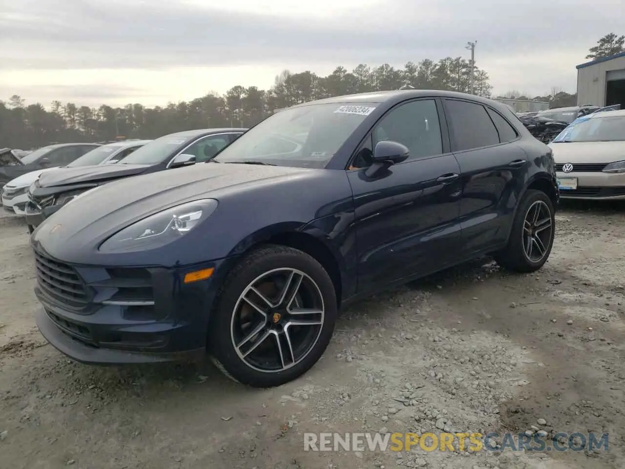 1 Photograph of a damaged car WP1AA2A5XMLB14937 PORSCHE MACAN 2021