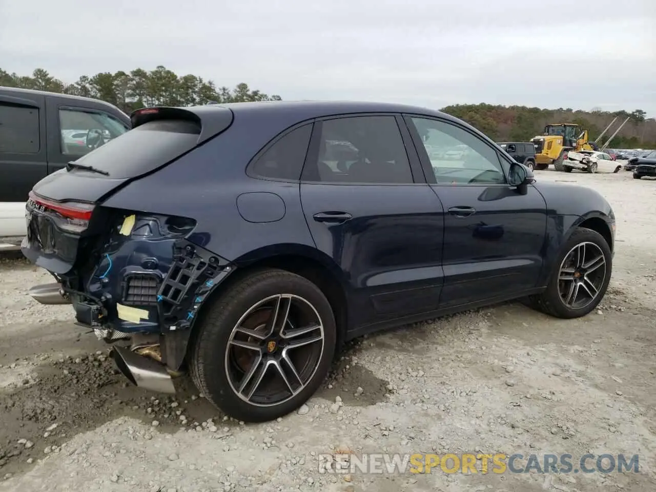 3 Photograph of a damaged car WP1AA2A5XMLB14937 PORSCHE MACAN 2021