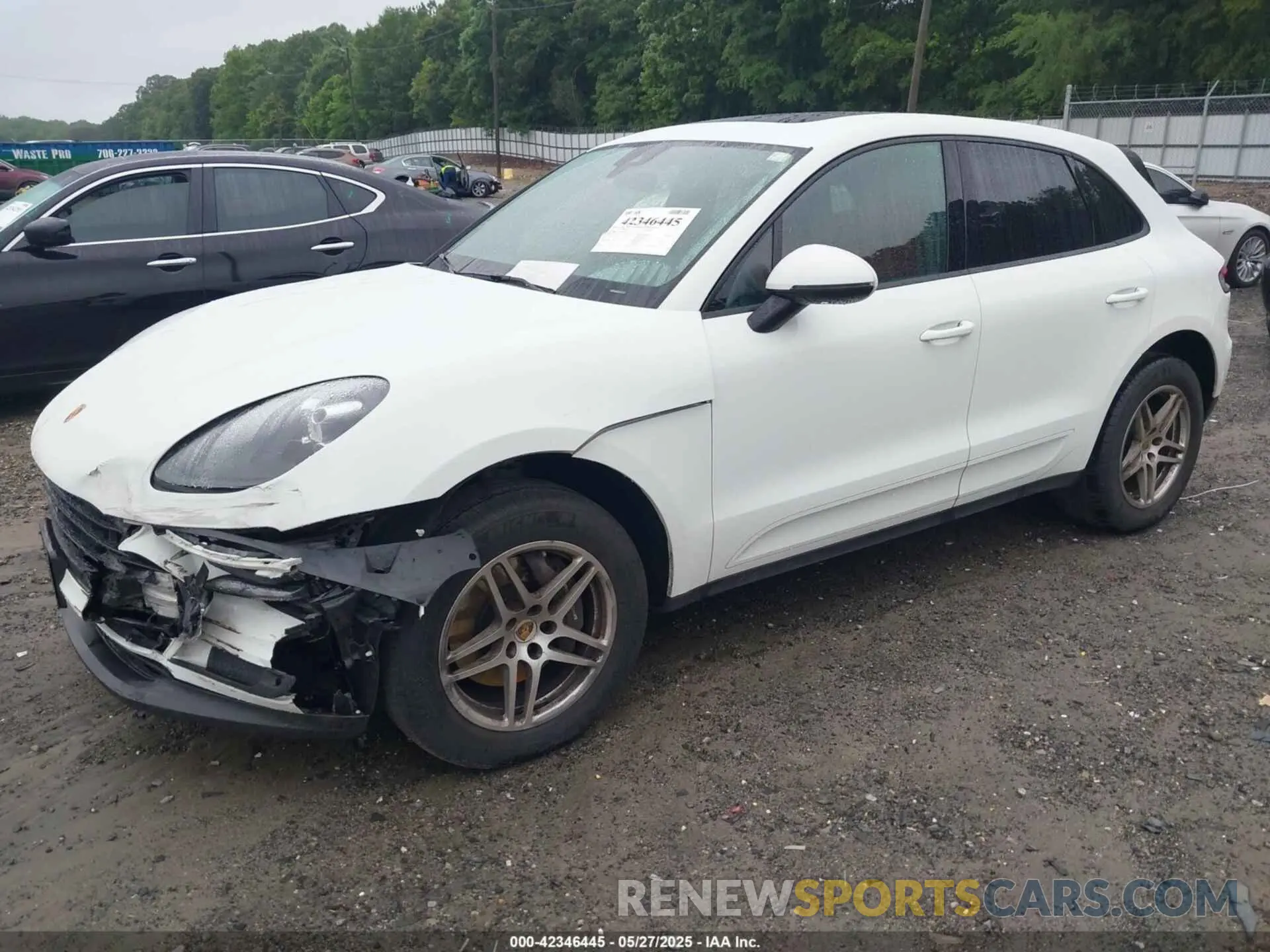 2 Photograph of a damaged car WP1AA2A5XMLB16221 PORSCHE MACAN 2021