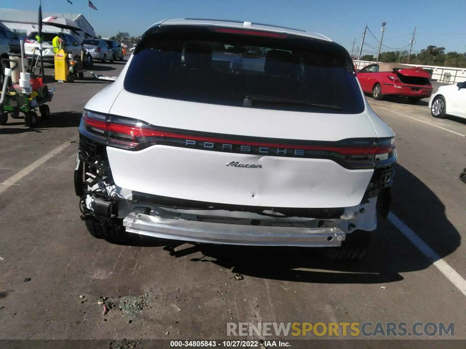 6 Photograph of a damaged car WP1AA2A5XMLB17837 PORSCHE MACAN 2021