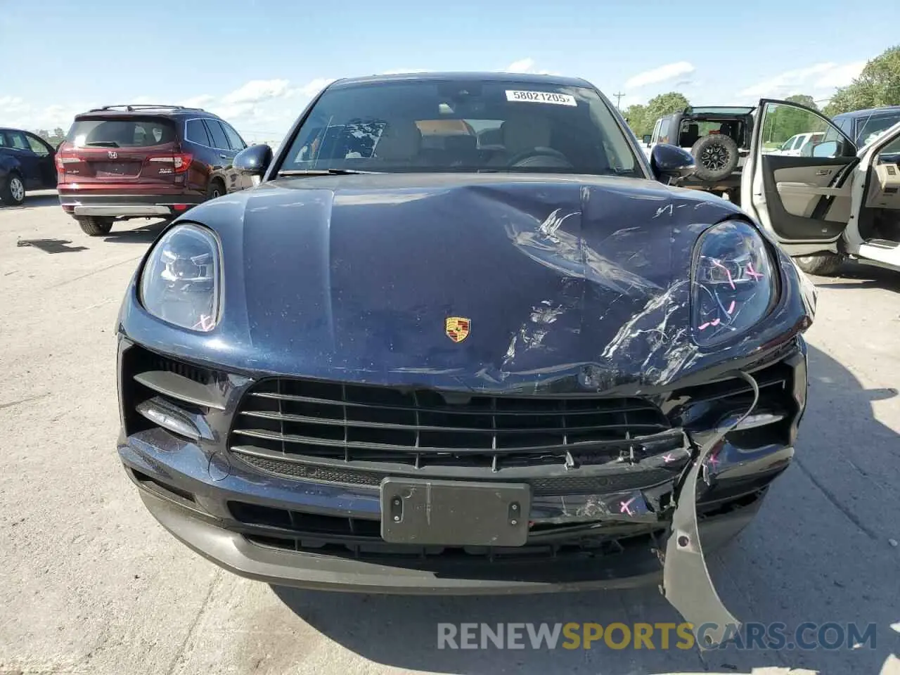5 Photograph of a damaged car WP1AB2A50MLB34286 PORSCHE MACAN 2021