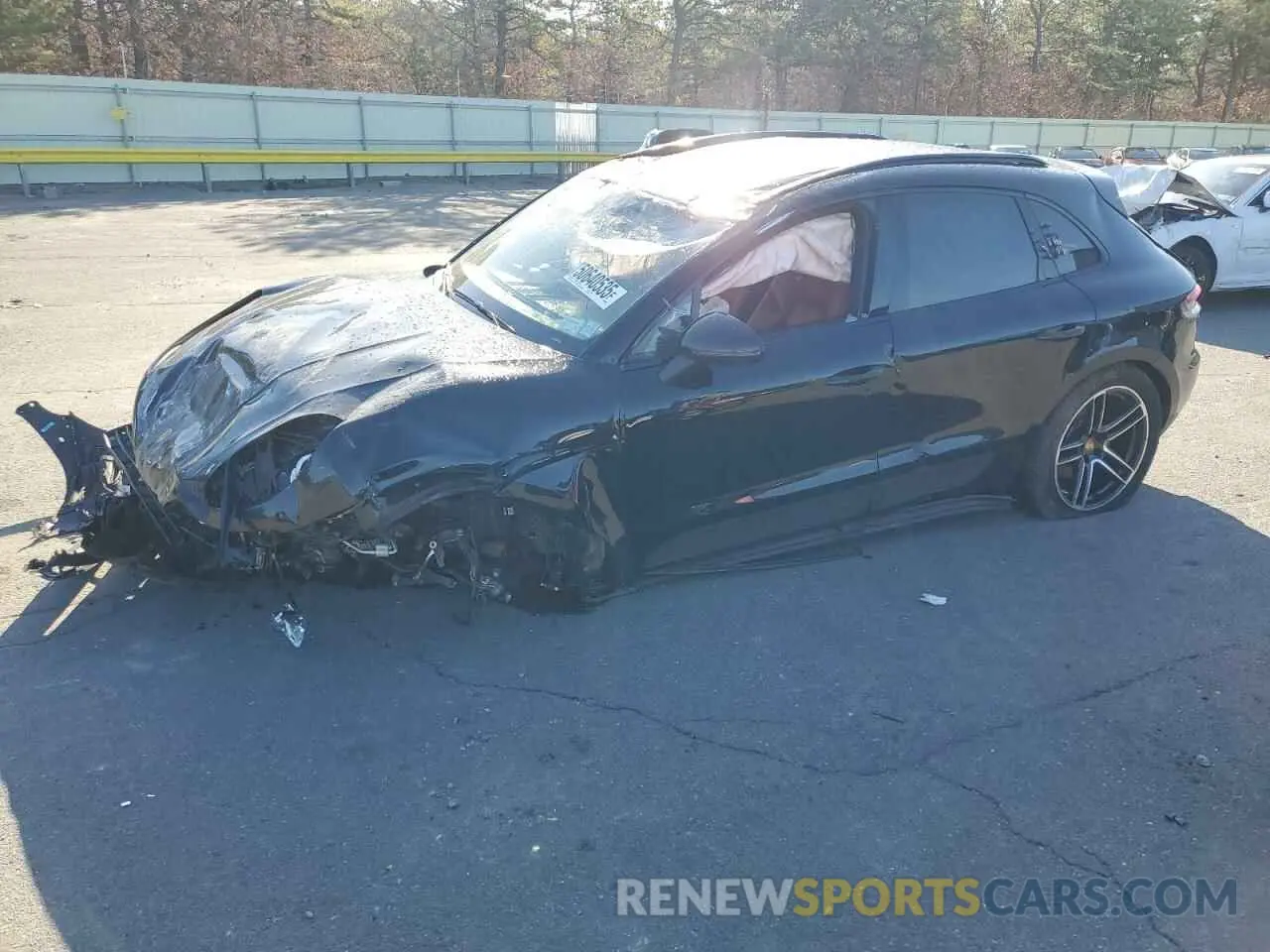 1 Photograph of a damaged car WP1AB2A50MLB37009 PORSCHE MACAN 2021