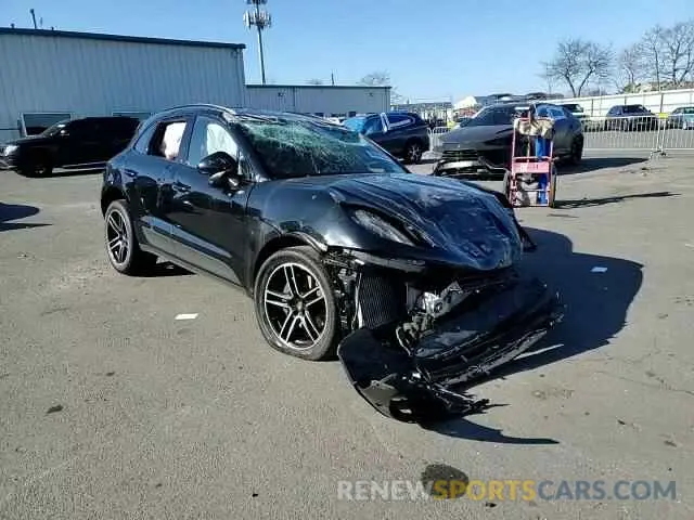 12 Photograph of a damaged car WP1AB2A50MLB37009 PORSCHE MACAN 2021