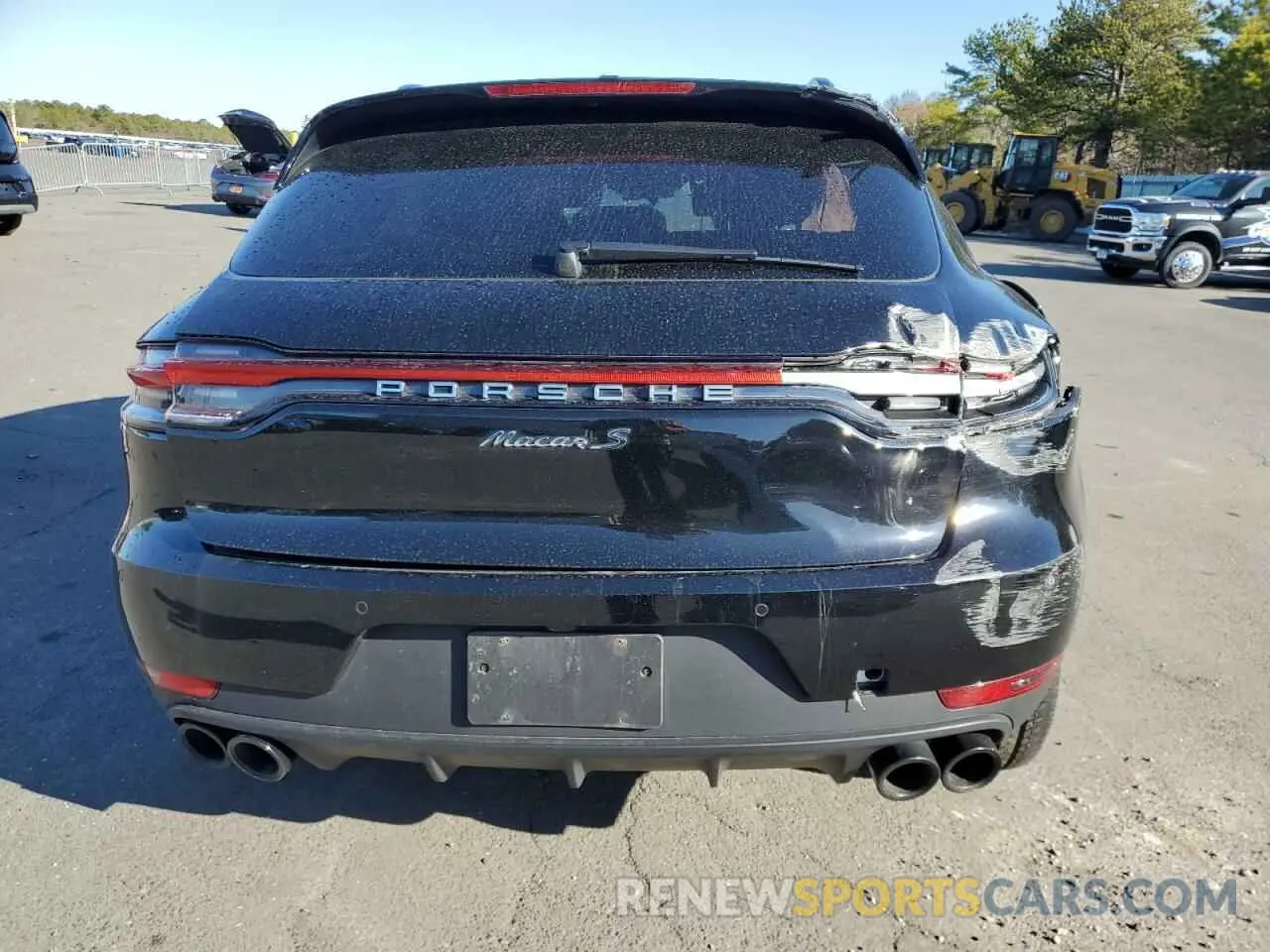 6 Photograph of a damaged car WP1AB2A50MLB37009 PORSCHE MACAN 2021