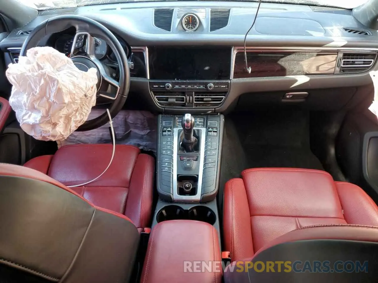 8 Photograph of a damaged car WP1AB2A50MLB37009 PORSCHE MACAN 2021