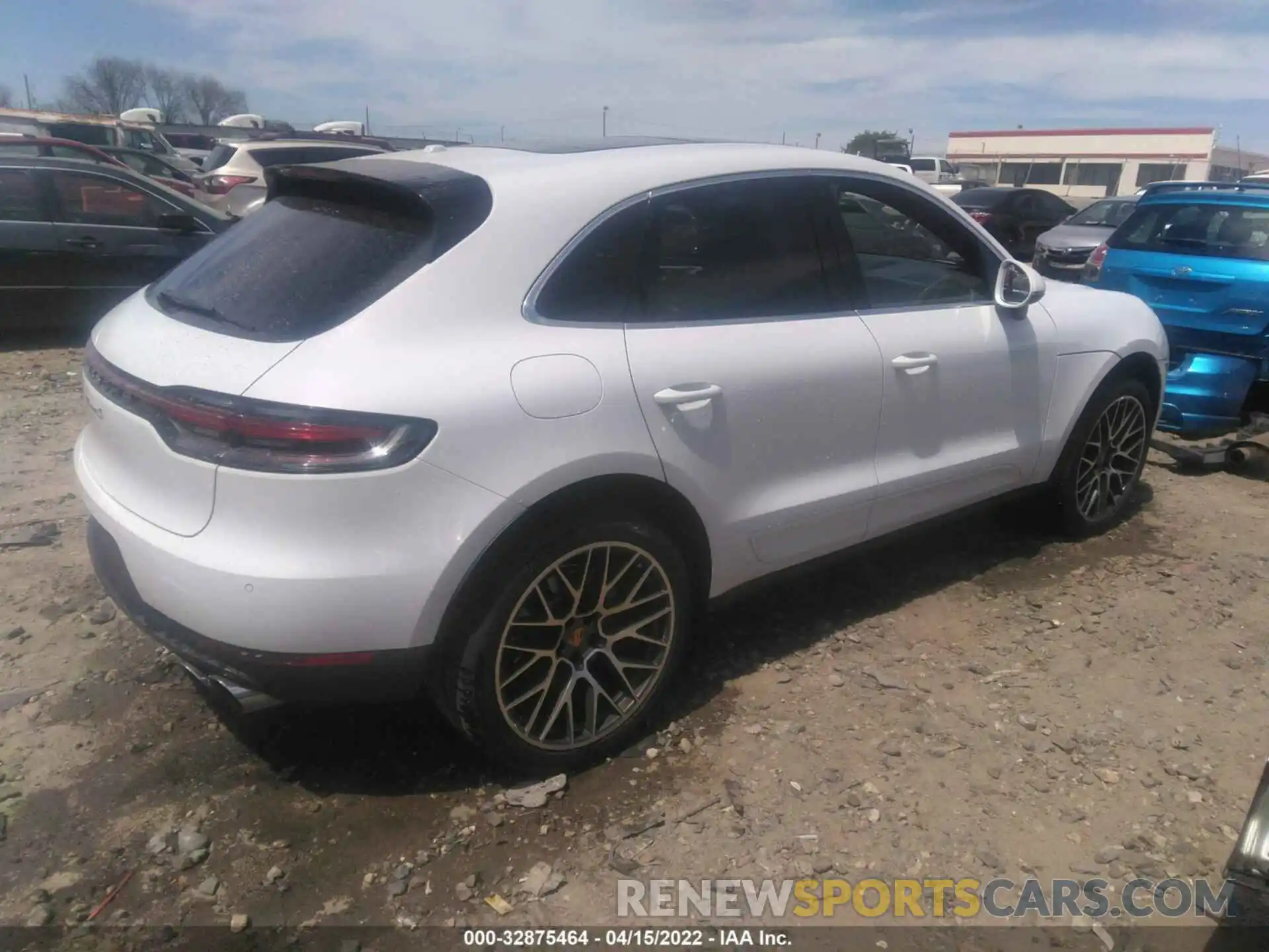 4 Photograph of a damaged car WP1AB2A53MLB37067 PORSCHE MACAN 2021