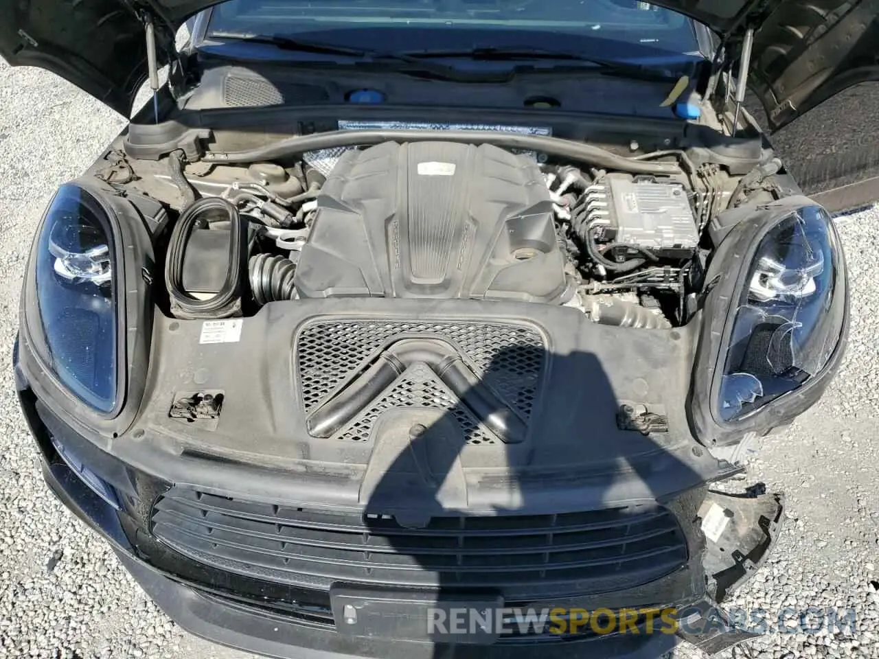 12 Photograph of a damaged car WP1AB2A54MLB32797 PORSCHE MACAN 2021