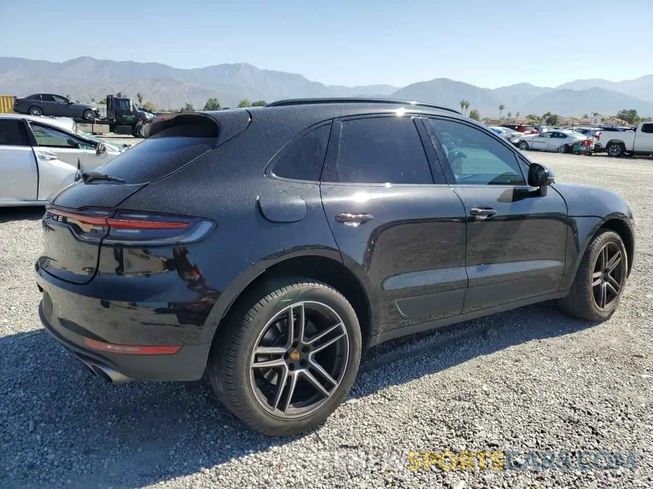 3 Photograph of a damaged car WP1AB2A54MLB32797 PORSCHE MACAN 2021