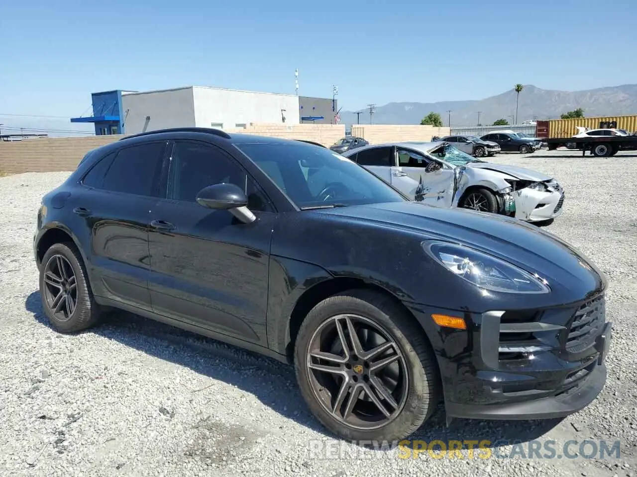 4 Photograph of a damaged car WP1AB2A54MLB32797 PORSCHE MACAN 2021