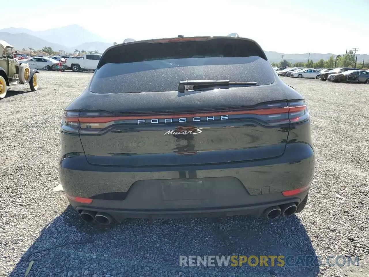 6 Photograph of a damaged car WP1AB2A54MLB32797 PORSCHE MACAN 2021