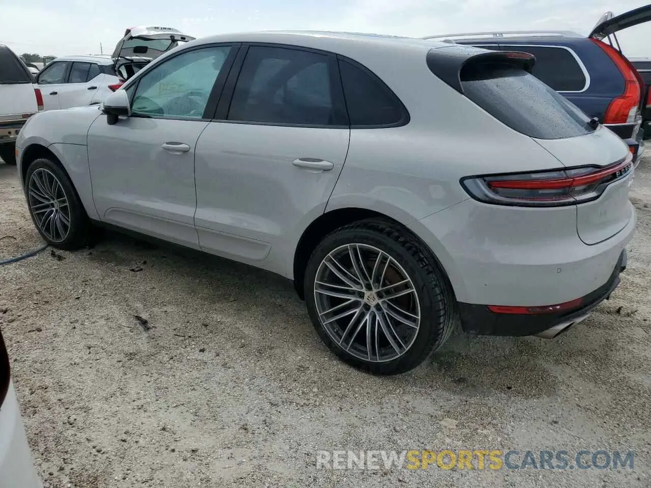 2 Photograph of a damaged car WP1AB2A54MLB34310 PORSCHE MACAN 2021