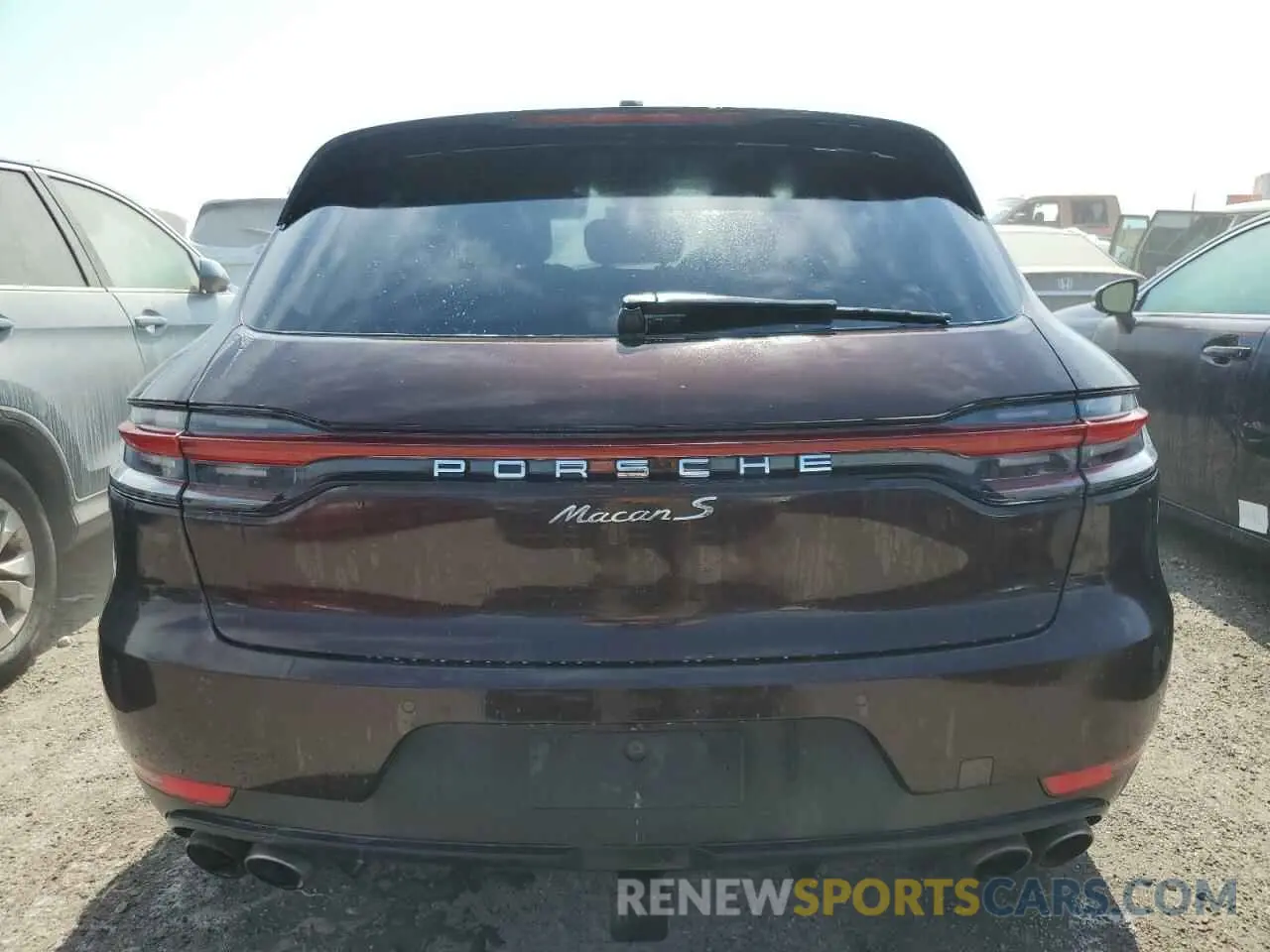 6 Photograph of a damaged car WP1AB2A56MLB32218 PORSCHE MACAN 2021