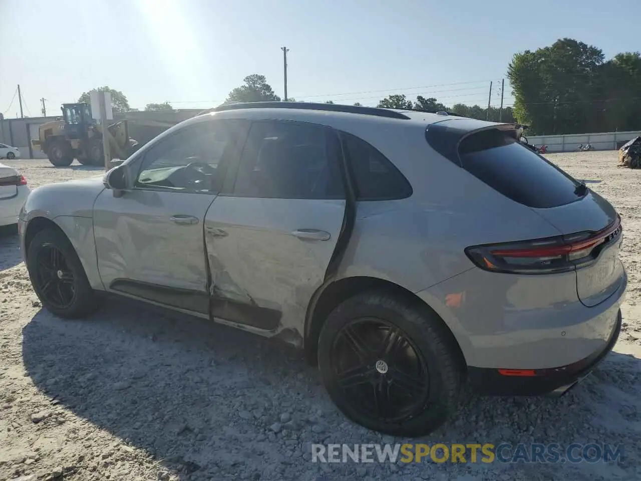2 Photograph of a damaged car WP1AB2A56MLB35412 PORSCHE MACAN 2021
