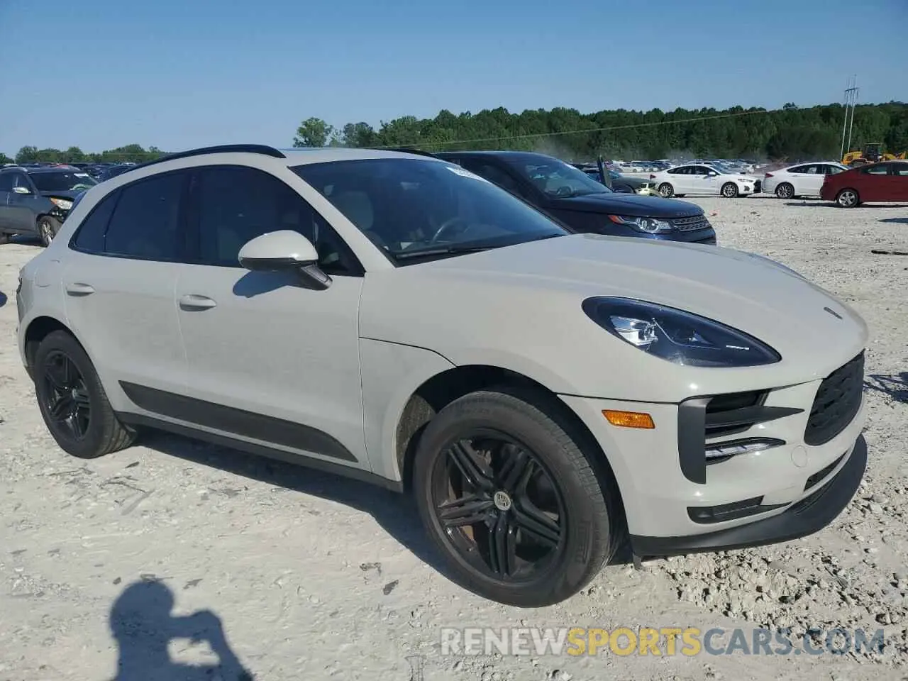 4 Photograph of a damaged car WP1AB2A56MLB35412 PORSCHE MACAN 2021