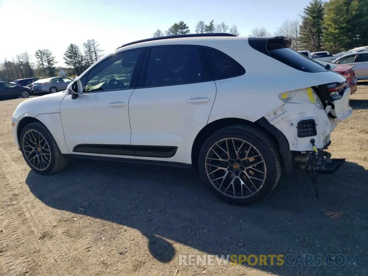 2 Photograph of a damaged car WP1AB2A58MLB33046 PORSCHE MACAN 2021