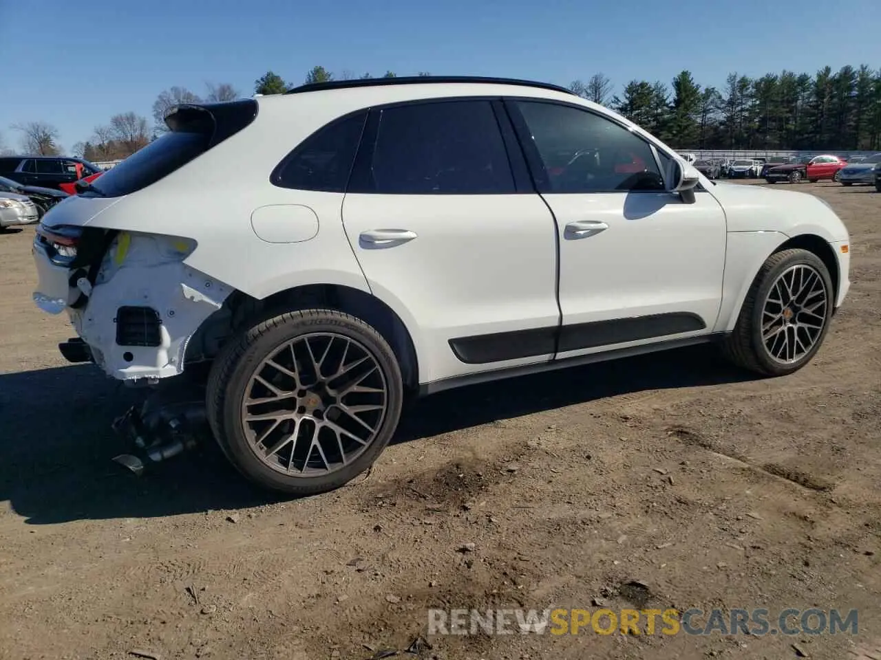 3 Photograph of a damaged car WP1AB2A58MLB33046 PORSCHE MACAN 2021