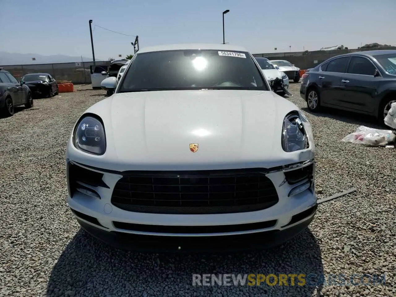 5 Photograph of a damaged car WP1AB2A59MLB30124 PORSCHE MACAN 2021