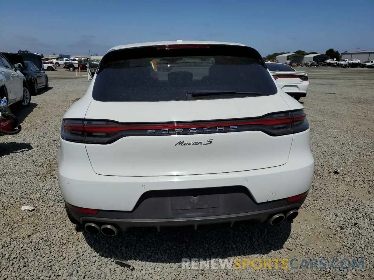 6 Photograph of a damaged car WP1AB2A59MLB30124 PORSCHE MACAN 2021