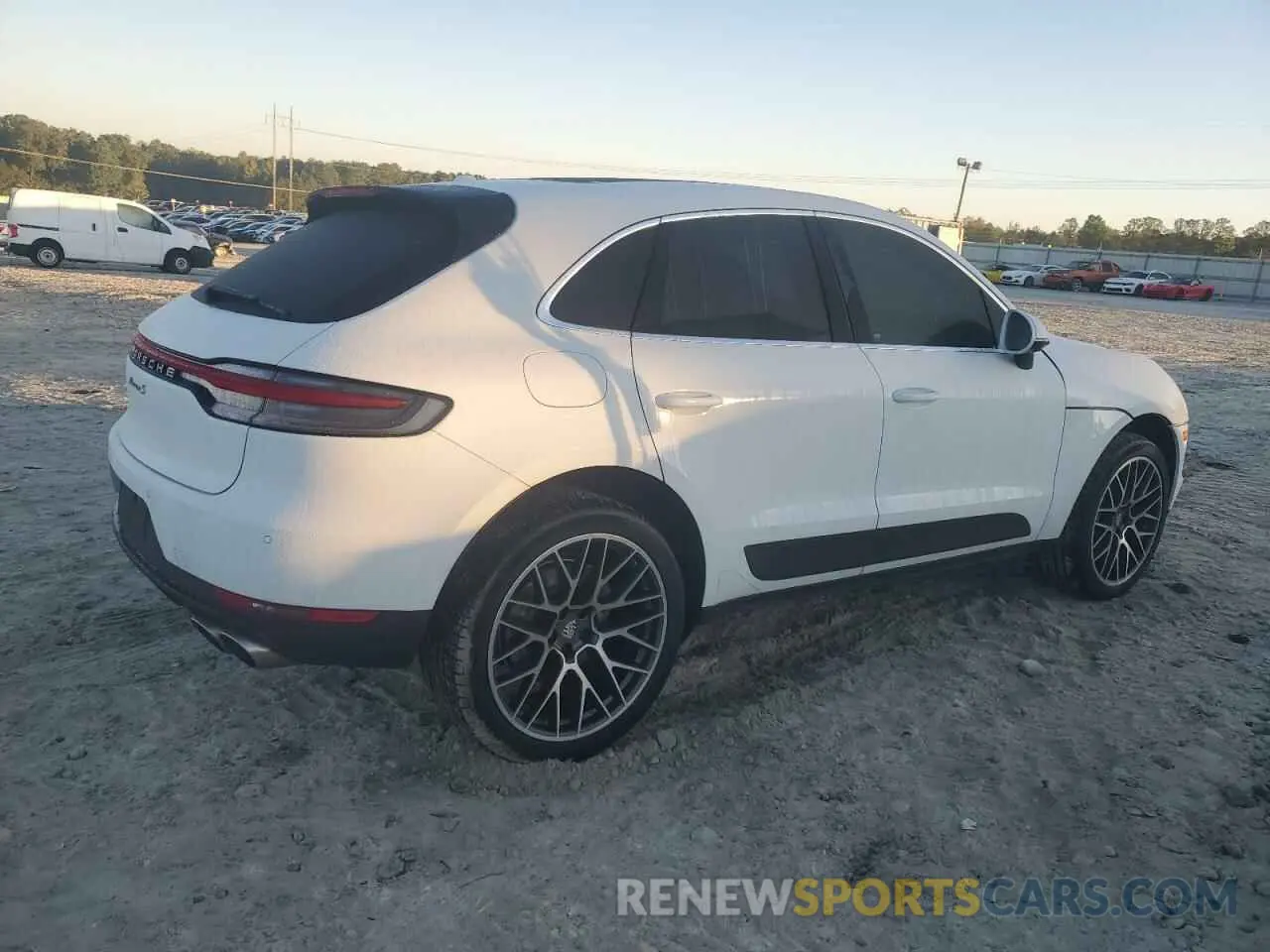 3 Photograph of a damaged car WP1AB2A59MLB36893 PORSCHE MACAN 2021