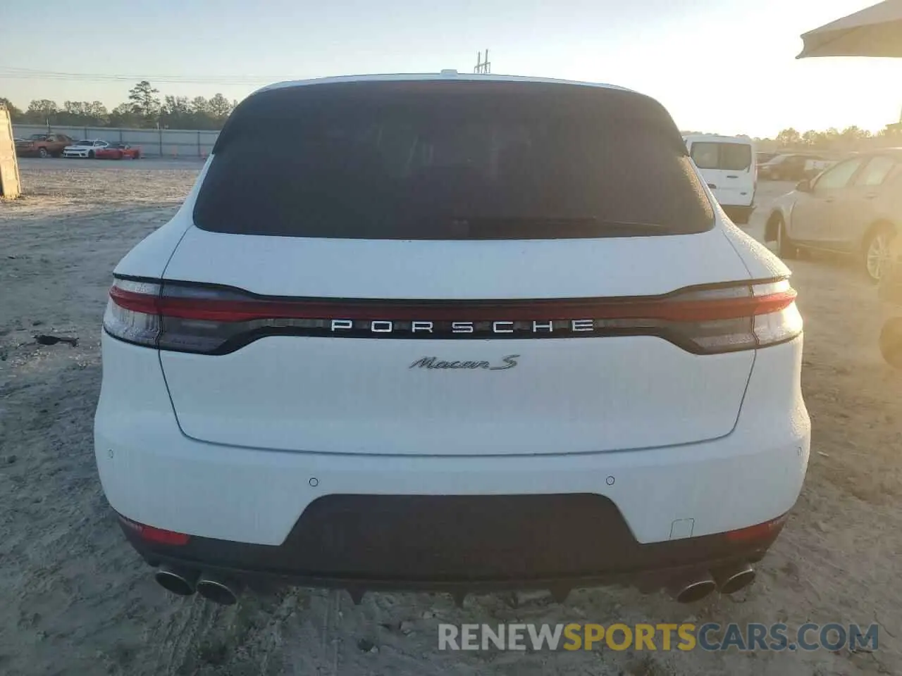 6 Photograph of a damaged car WP1AB2A59MLB36893 PORSCHE MACAN 2021