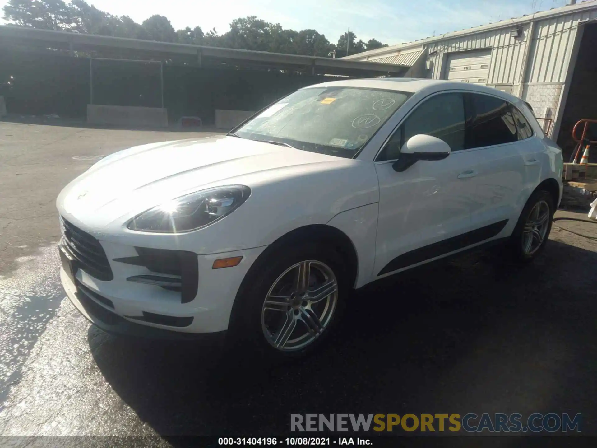 2 Photograph of a damaged car WP1AB2A5XMLB32058 PORSCHE MACAN 2021