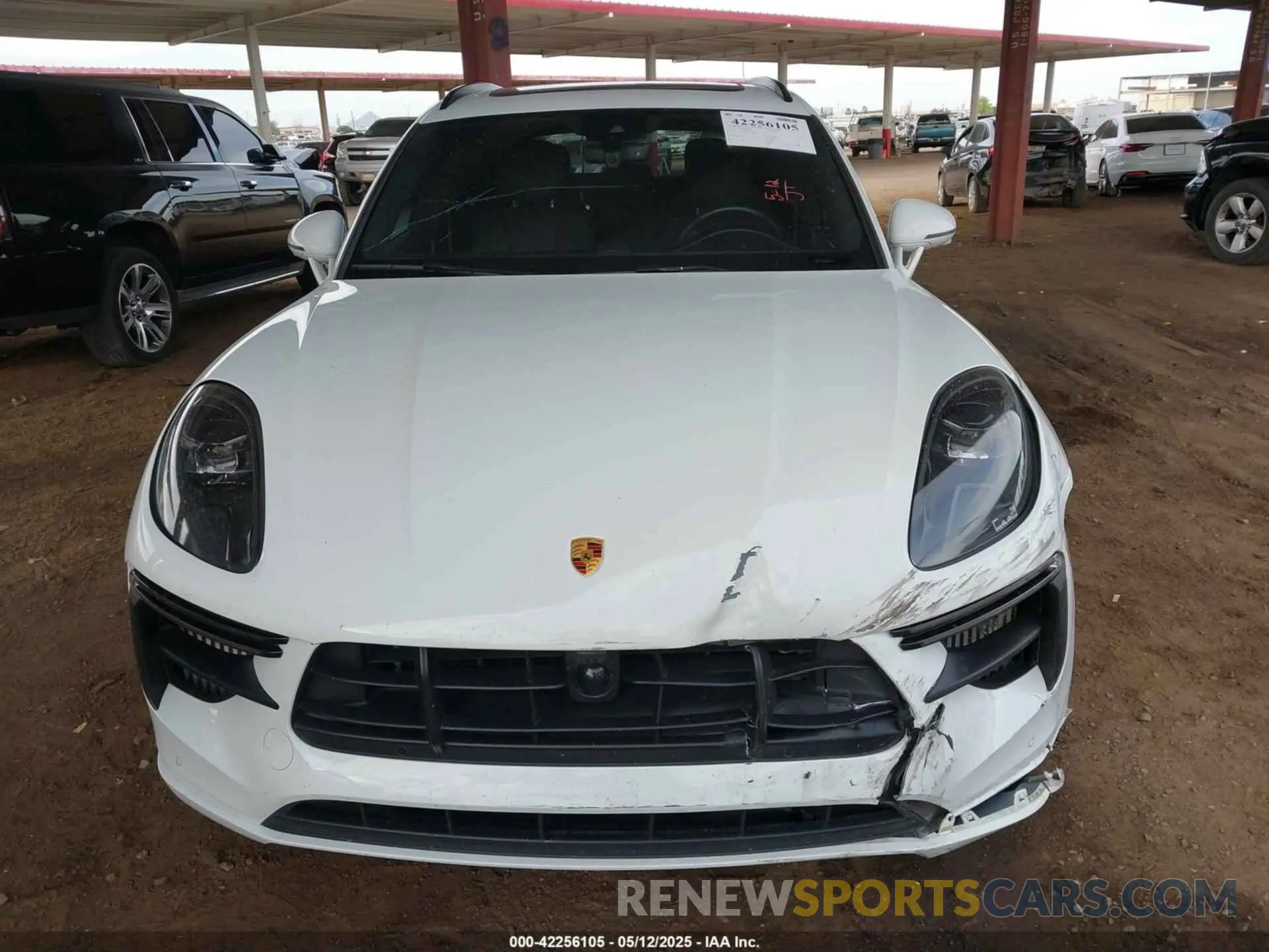 12 Photograph of a damaged car WP1AF2A51MLB60822 PORSCHE MACAN 2021