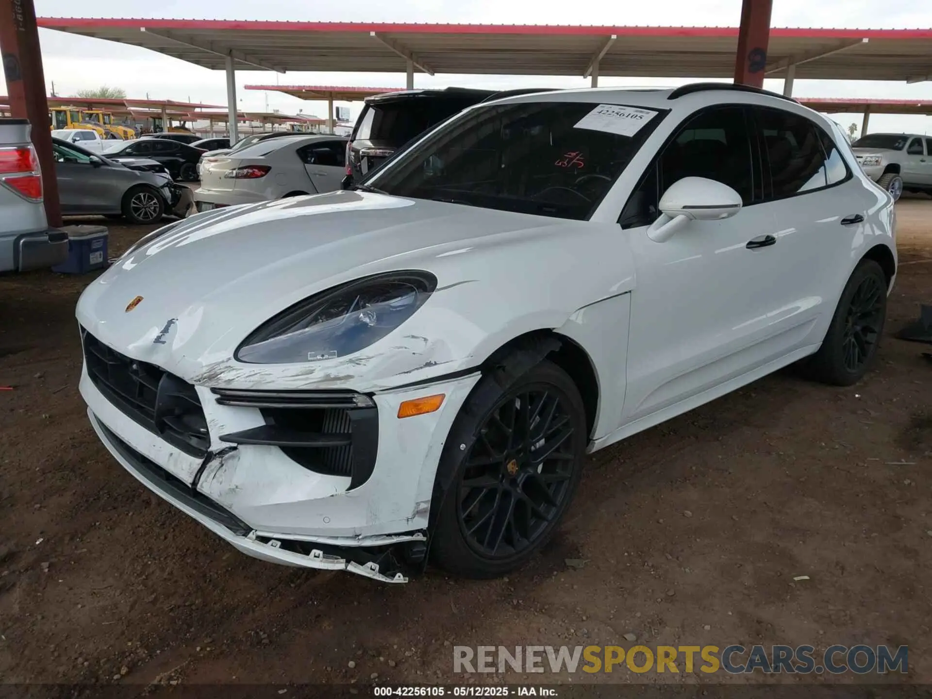 2 Photograph of a damaged car WP1AF2A51MLB60822 PORSCHE MACAN 2021