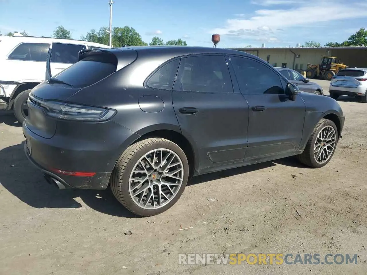 3 Photograph of a damaged car WP1AF2A53MLB60191 PORSCHE MACAN 2021