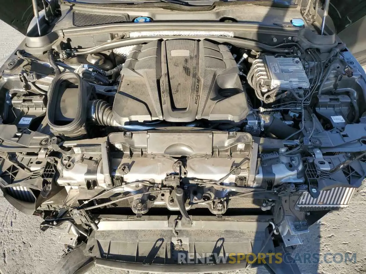 12 Photograph of a damaged car WP1AF2A57MLB60811 PORSCHE MACAN 2021