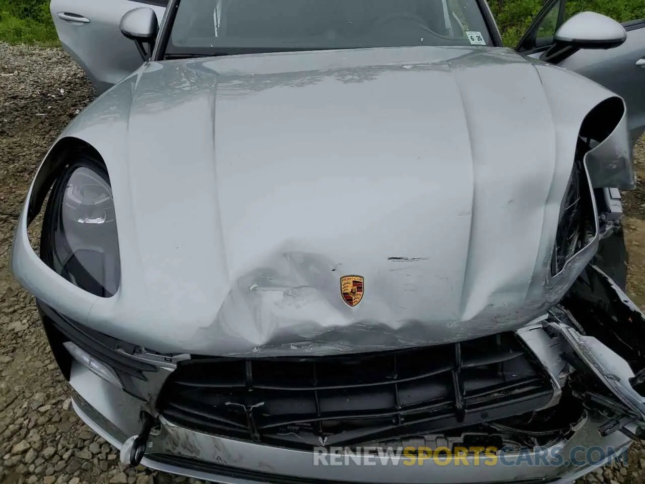 12 Photograph of a damaged car WP1AG2A51MLB52586 PORSCHE MACAN 2021