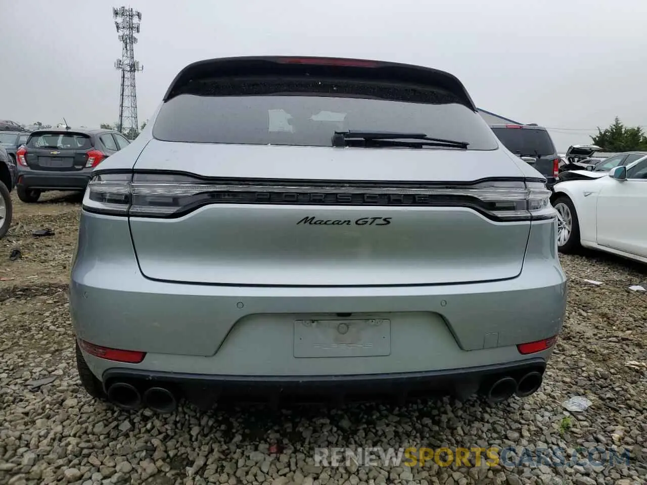 6 Photograph of a damaged car WP1AG2A51MLB52586 PORSCHE MACAN 2021