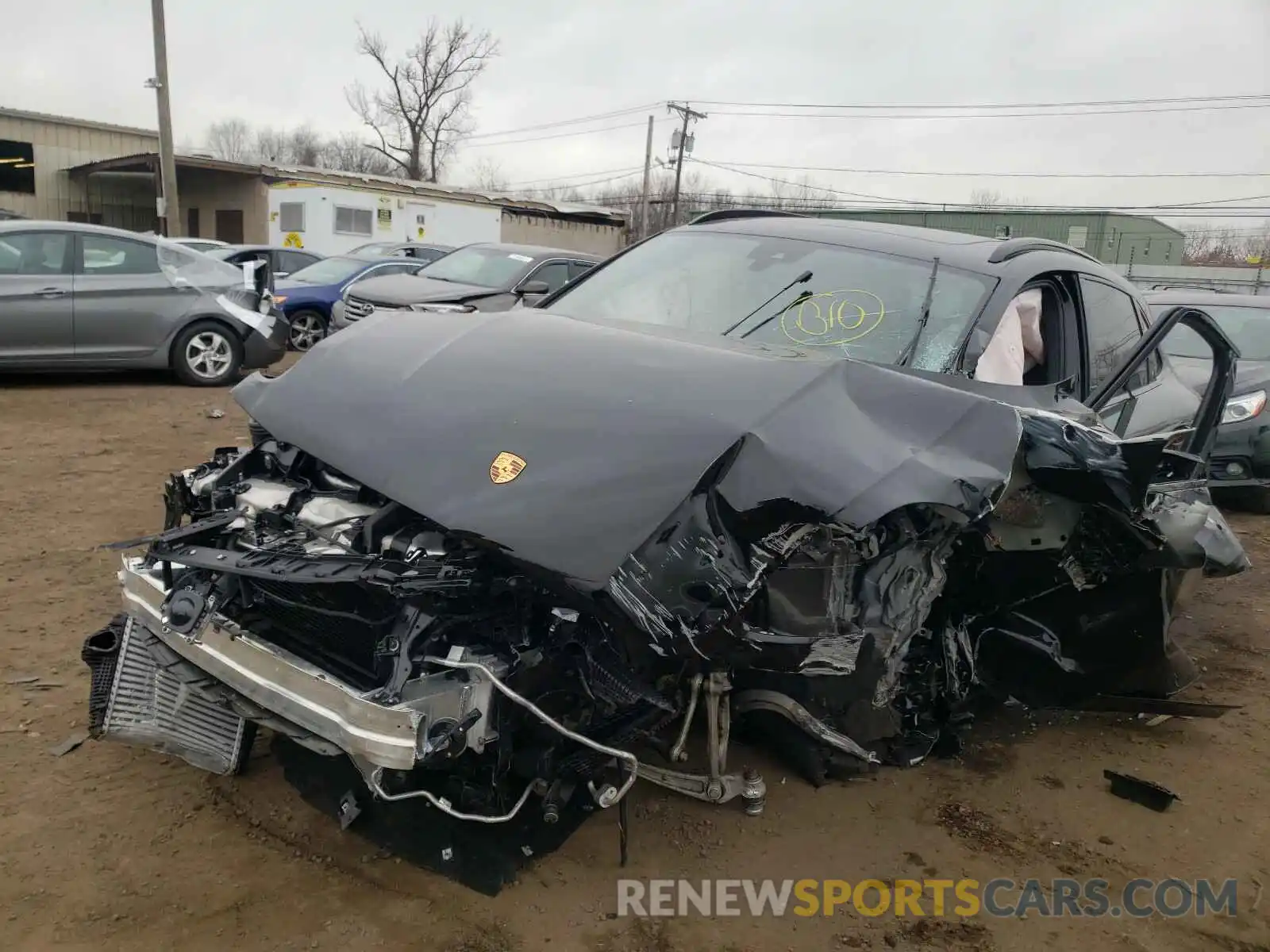 9 Photograph of a damaged car WP1AG2A53MLB50368 PORSCHE MACAN 2021