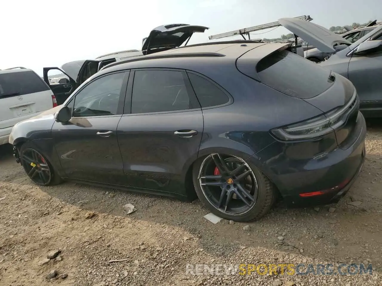 2 Photograph of a damaged car WP1AG2A57MLB50602 PORSCHE MACAN 2021