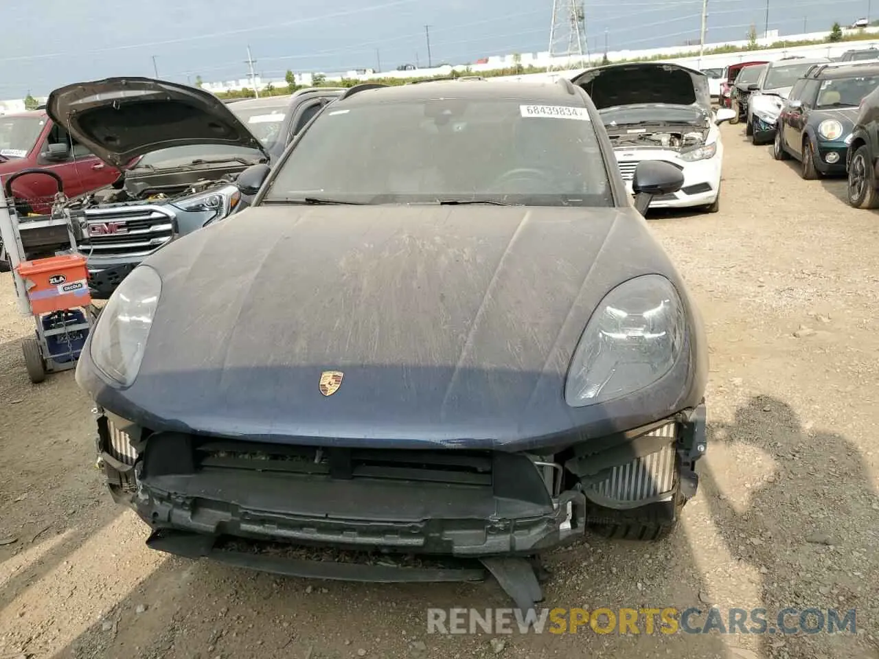5 Photograph of a damaged car WP1AG2A57MLB50602 PORSCHE MACAN 2021