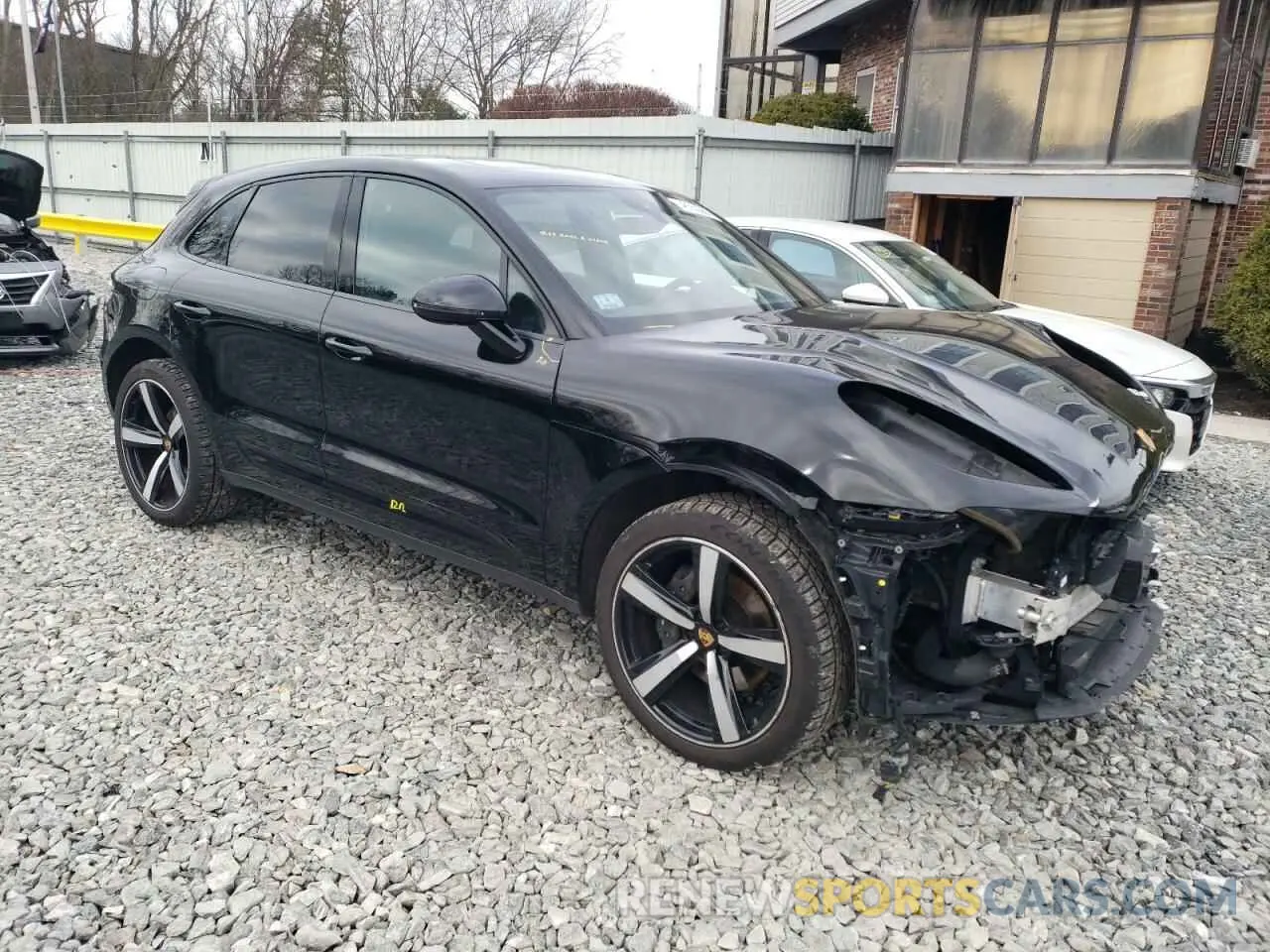 4 Photograph of a damaged car WP1AA2A51NLB00488 PORSCHE MACAN 2022