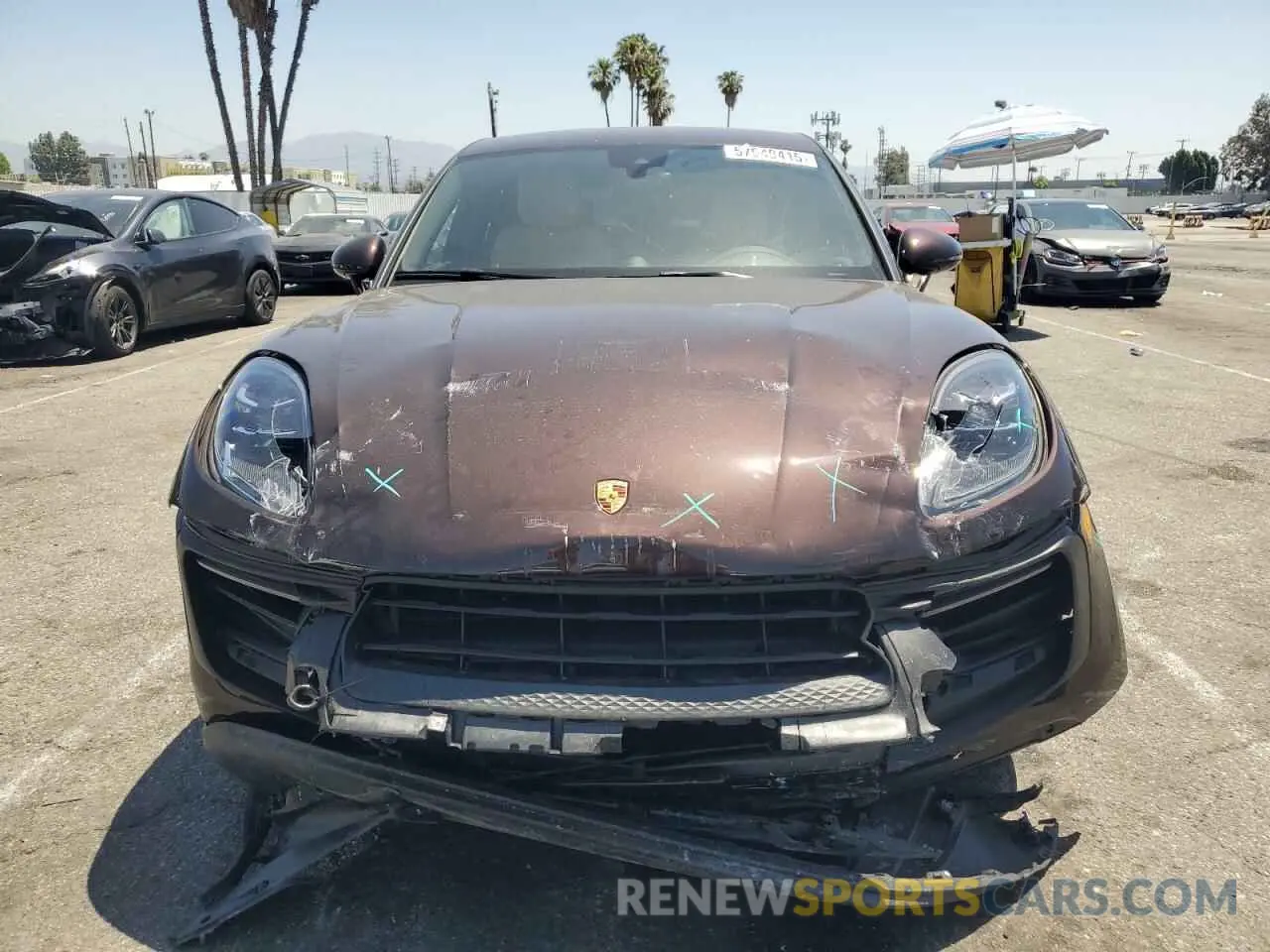 5 Photograph of a damaged car WP1AA2A51NLB04007 PORSCHE MACAN 2022