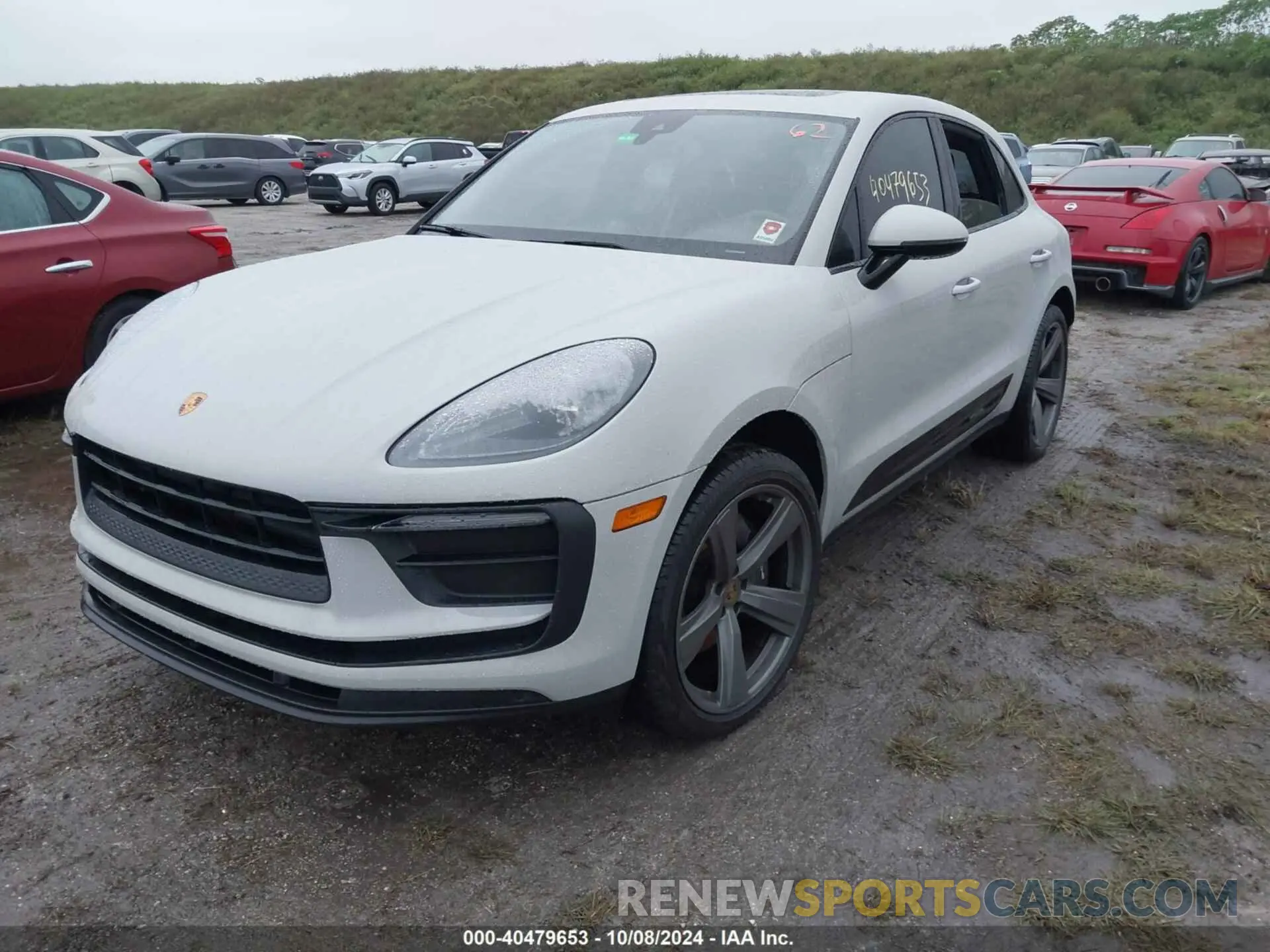 2 Photograph of a damaged car WP1AA2A51NLB09823 PORSCHE MACAN 2022