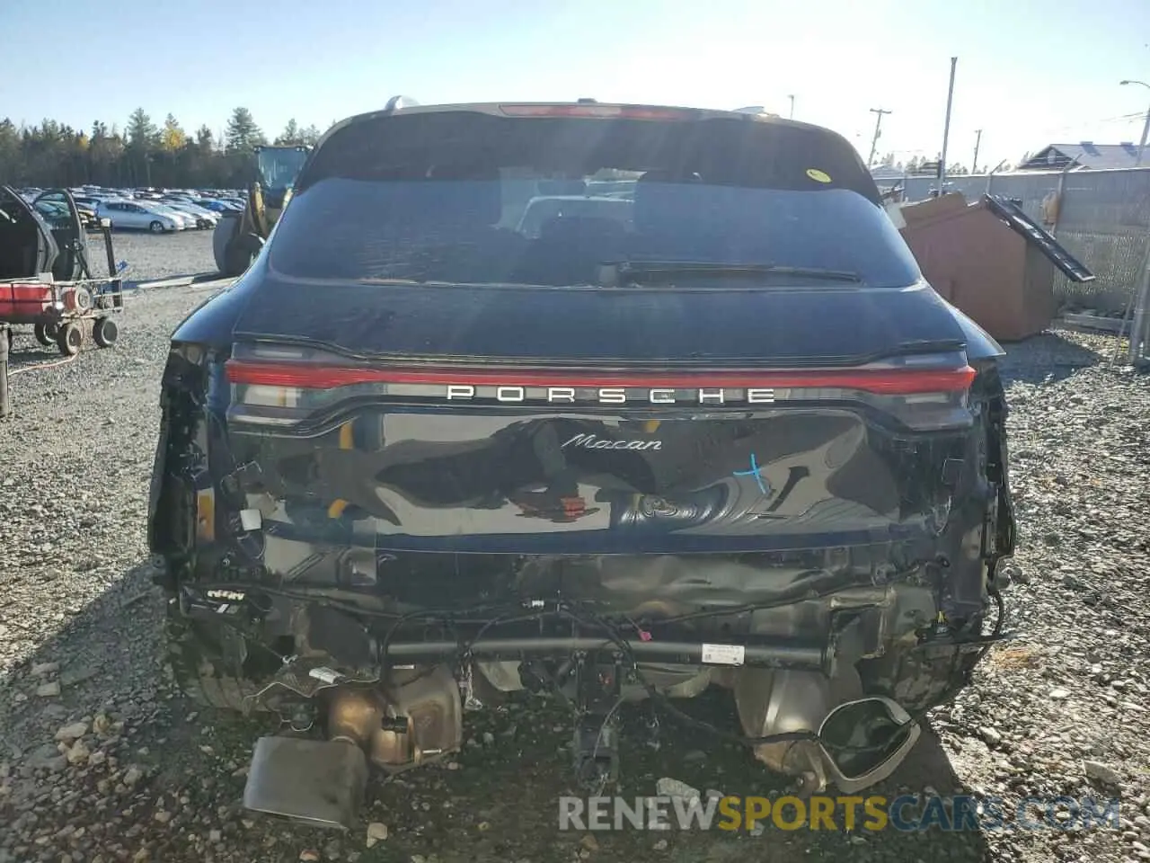 6 Photograph of a damaged car WP1AA2A52NLB06140 PORSCHE MACAN 2022