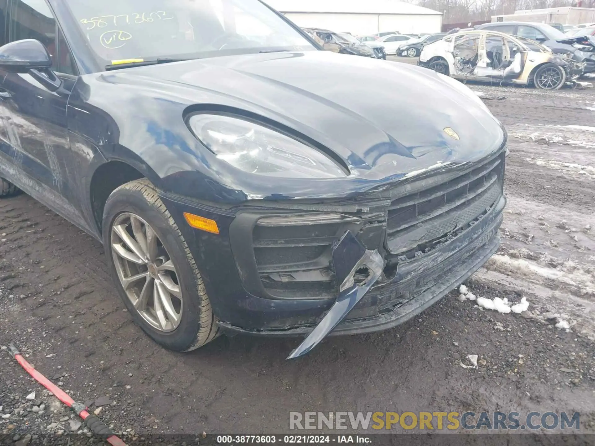 6 Photograph of a damaged car WP1AA2A53NLB02842 PORSCHE MACAN 2022