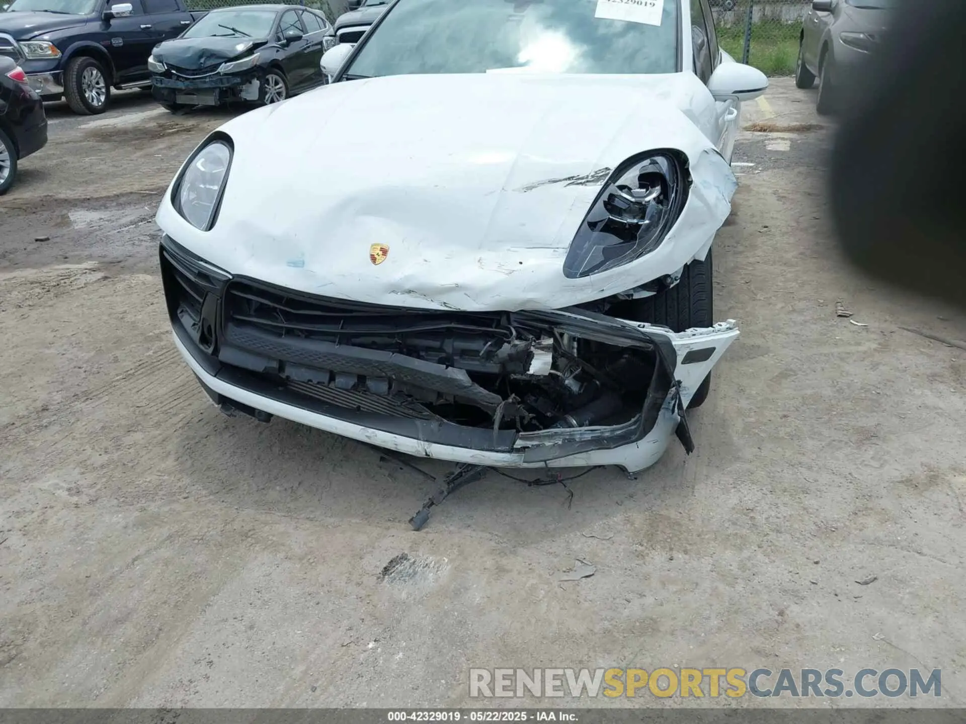 6 Photograph of a damaged car WP1AA2A54NLB07869 PORSCHE MACAN 2022