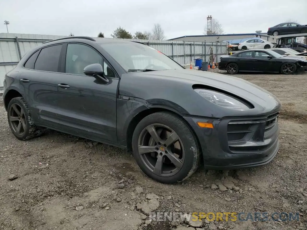 4 Photograph of a damaged car WP1AA2A54NLB10898 PORSCHE MACAN 2022