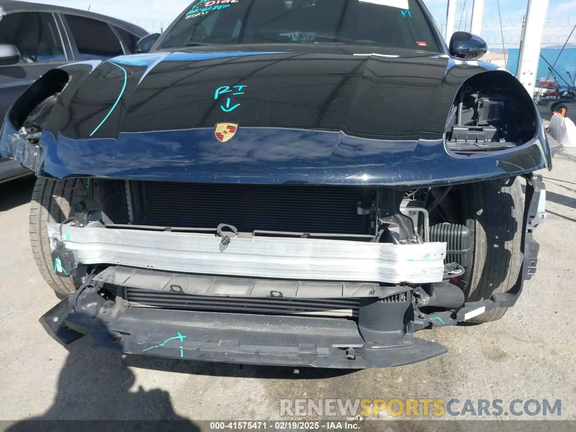 6 Photograph of a damaged car WP1AA2A56NLB01345 PORSCHE MACAN 2022