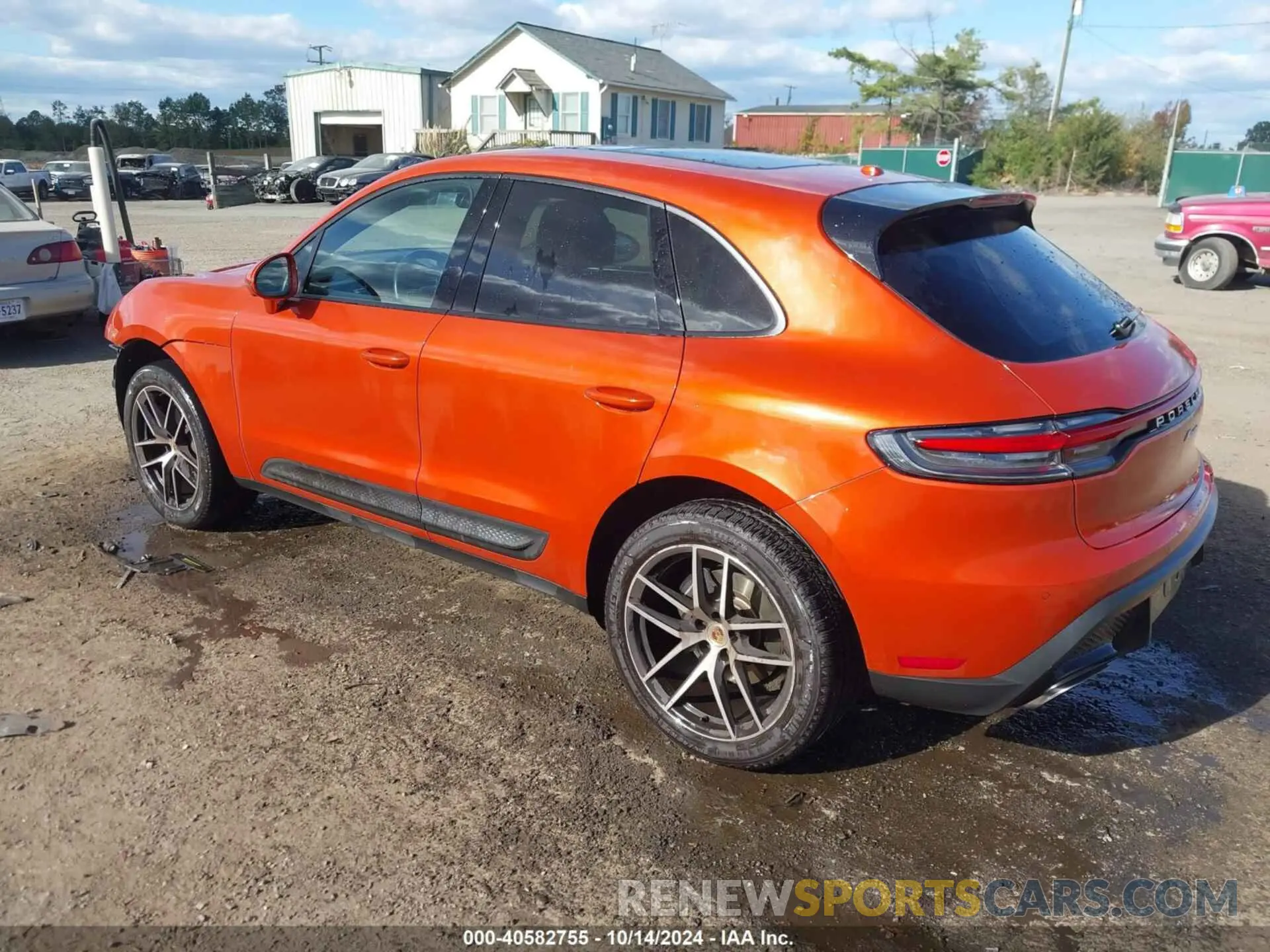 3 Photograph of a damaged car WP1AA2A56NLB02687 PORSCHE MACAN 2022