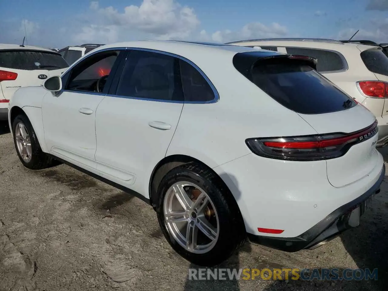 2 Photograph of a damaged car WP1AA2A56NLB08909 PORSCHE MACAN 2022