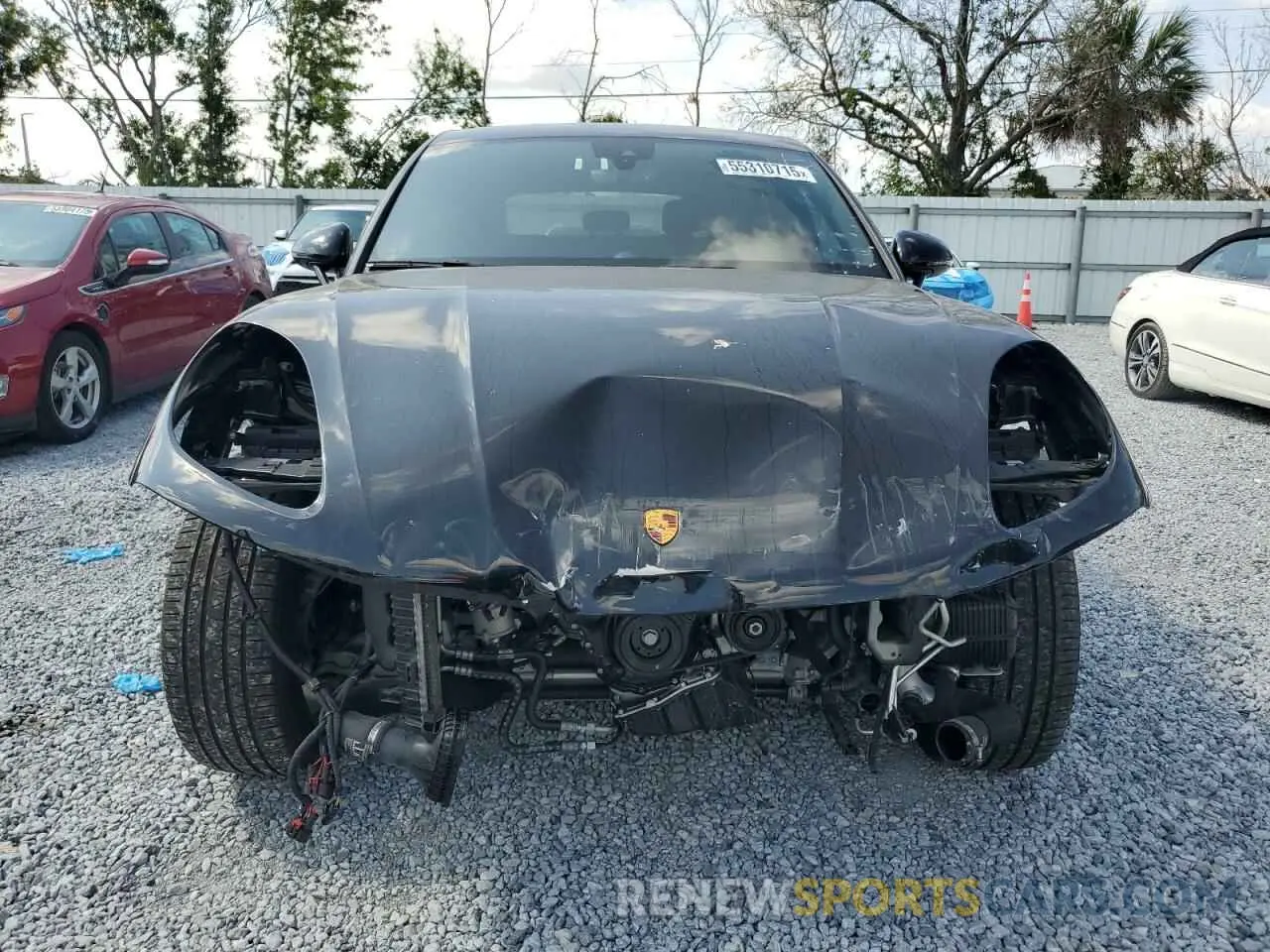 5 Photograph of a damaged car WP1AA2A56NLB09932 PORSCHE MACAN 2022